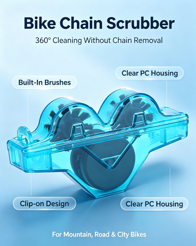 ⏰Bike Chain Scrubber
