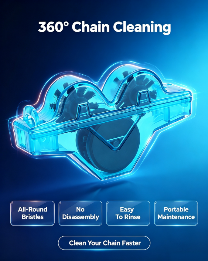 ⏰Bike Chain Scrubber