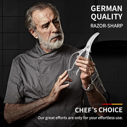 ✂️ ¡OFERTA LIMITADA 49% DE DESCUENTO! ⚡ Tijeras de Cocina Multifunción de Alta Resistencia – Herramienta 4 en 1 con Descamapeces, Abrebotellas y Bloqueo de Seguridad 🔪