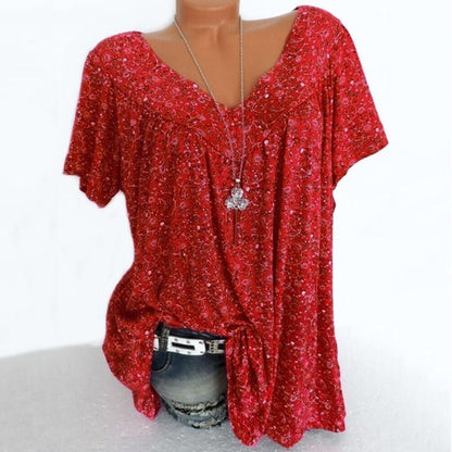 🎉Last Day Promotion-60% OFF🍃Spring & Summer Fashion Print Short Sleeve T-Shirt🍃Delivered within five working days