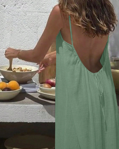 💃✨Women's Solid Color Cami Lounge Dress💕