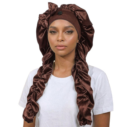 🔥Silk Bonnet for Long Curly Hair