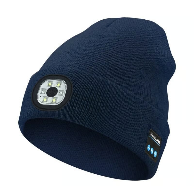 🔥Bluetooth Beanie with LED Light & Removable Speakers