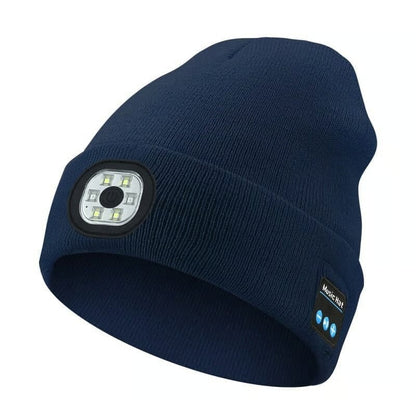 🔥Bluetooth Beanie with LED Light & Removable Speakers