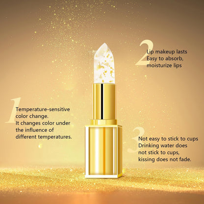 ✨Transferproof Color-Changing Lipstick💄CrystalClear Color Alchemy 💋 Auto-Tints on Contact!
