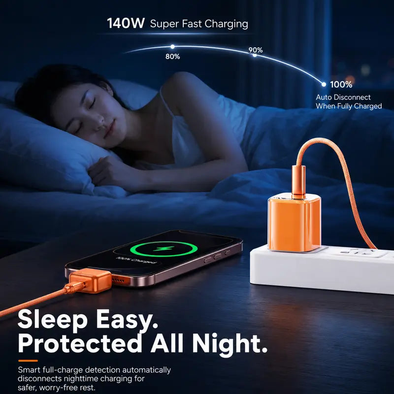 140W TYPE-C Smart Full Charge Auto Stop Battery Protector