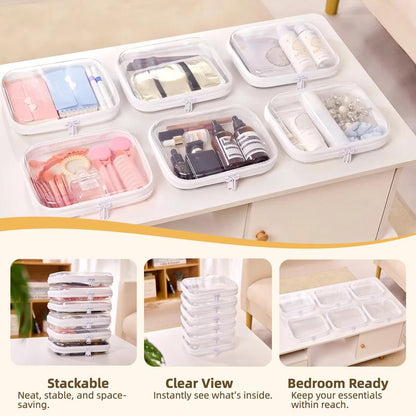 Transparent storage box