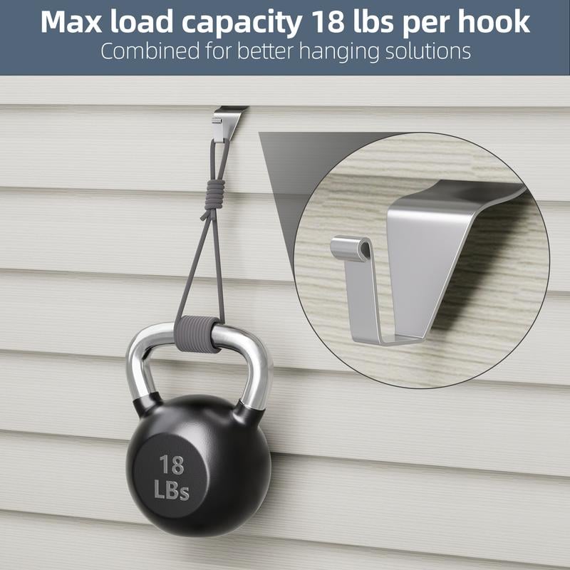Vinyl Siding Hooks Hanger 10 Pack