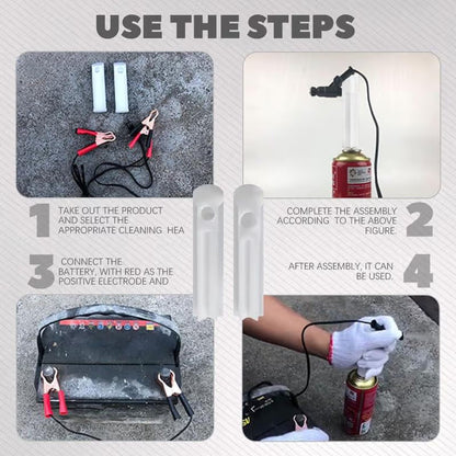4Pcs Fuel Injector Cleaner Kit
