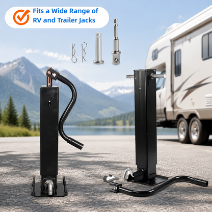 🛠️⚡ Trailer Jack Drill Bit Adapter - Compatible with 1-inch Drive Shaft