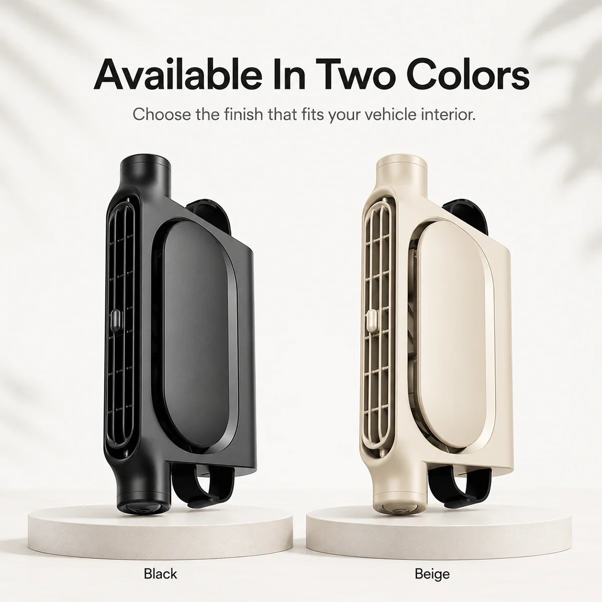 Rechargeable Car Seat Cooling Fans