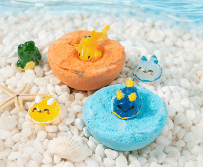 🔥🛁 Natural Bath Bombs for Kids with Mega Bubbles & Surprise Inside 🥚✨ Same as in the video