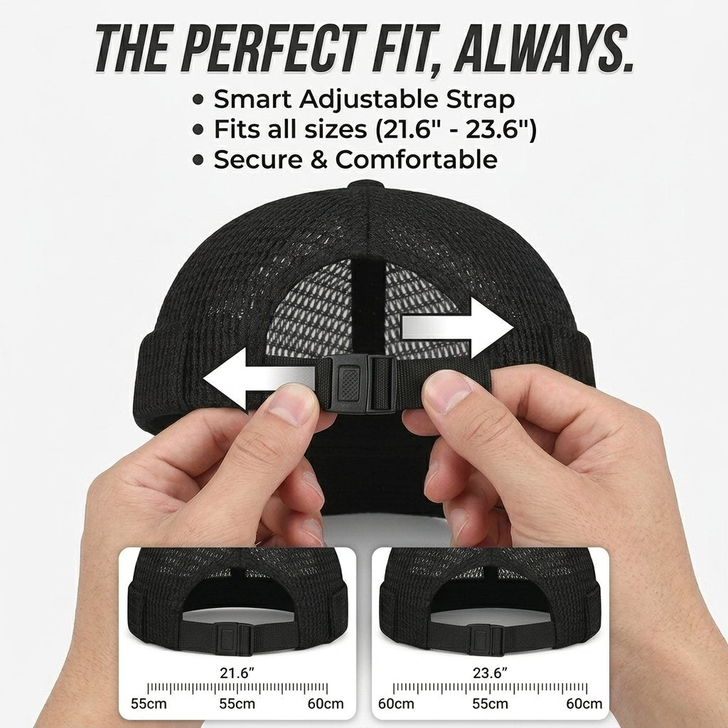 🧢 Gorra de malla para el día a día – Sin sudor, solo comodidad (Talla única)