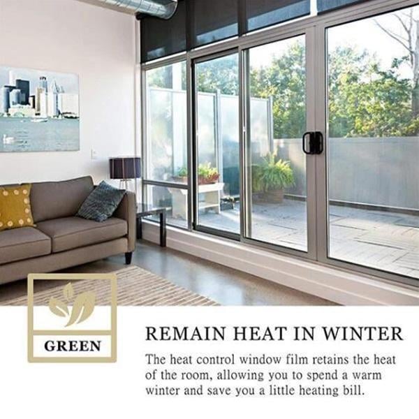 🔥 Heat-Insulating Privacy Film – UV Protection, Easy Application & Perfect for Home & Office 🏠