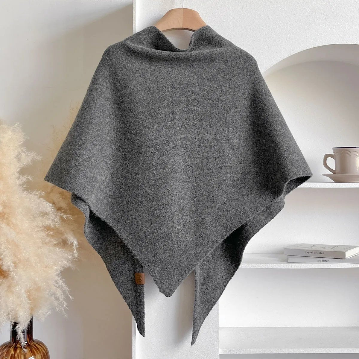 🔥 HOT SALE 🔥🍂Women's Solid-Color Cashmere Scarf🍁 Casual Soft Comfortable Shawl for Daily Wear