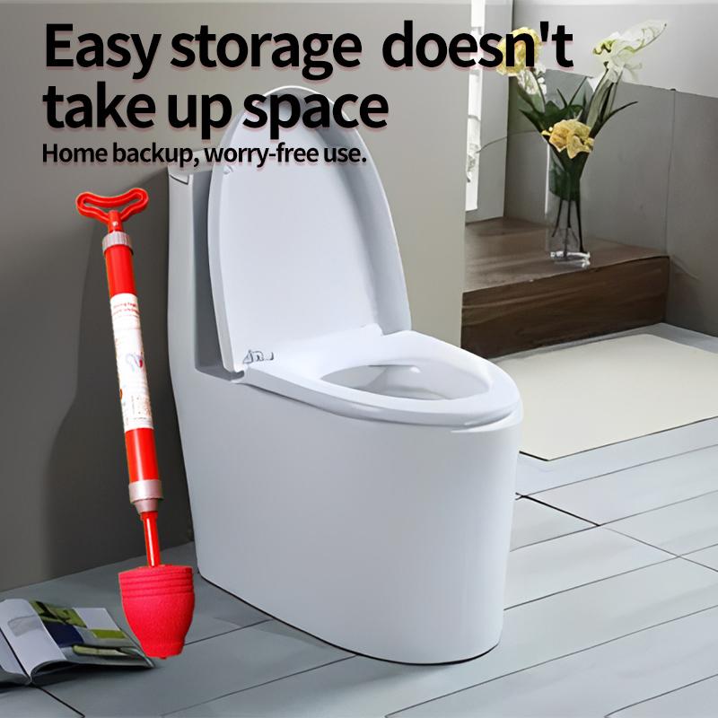 One-shot toilet plunger