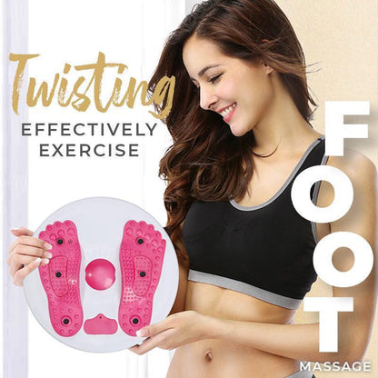 🥳 HOT SALE 2026 🥳💞 50,000+ SOLD! 👵 ✨ Waist Twist Massage & Balance Board for Exercises – Fat Burning, Slimmer Waist & Improved Blood Circulation at Home
