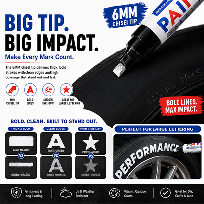 Waterproof Paint Marker Set