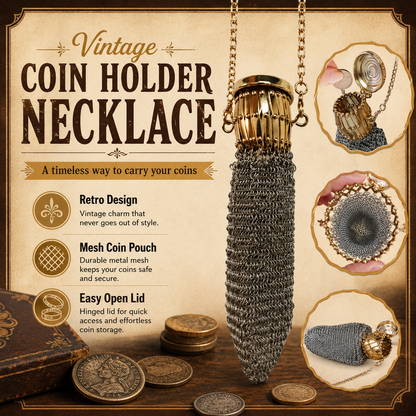 🪙 Retro 1920's English Coin Holder