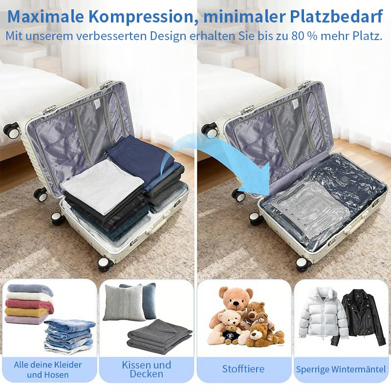 🔥Reise-Vakuum-Kompressionsbeutel-Set(Mit Kompressor)