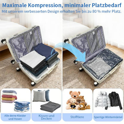 🔥Reise-Vakuum-Kompressionsbeutel-Set(Mit Kompressor)