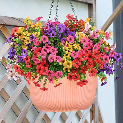 🌸🌱High-Grade Material Artificial Flowers 🌸 Fill 1 POT ( 6 pieces)