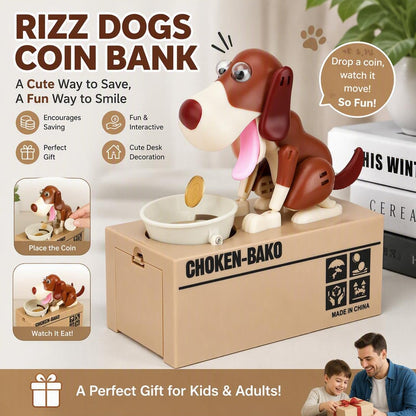 Creative Electric Cartoon Dog Money-saving Canister