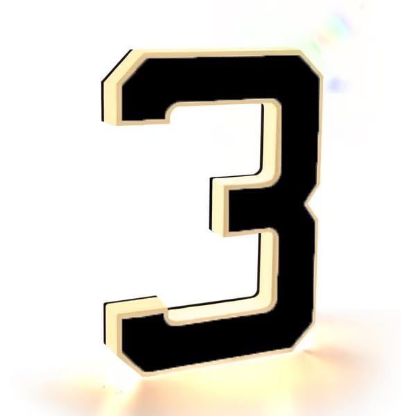 🔥Hot Sale 🎁✨ 9-inch Lighted House Numbers for Outside
