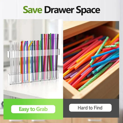🎁🔥Straw Holder for Cabinet Door