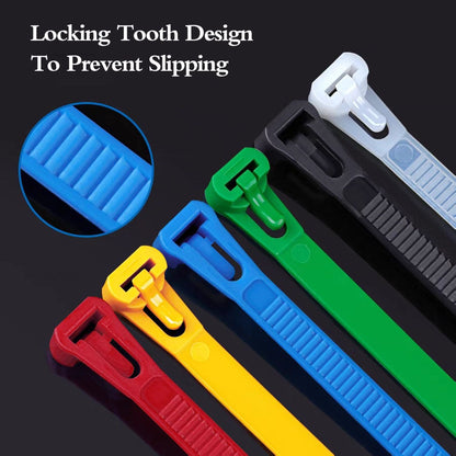 🔥Hot Sale - Buckle Self-locking Premium Nylon Cable Wire Ties