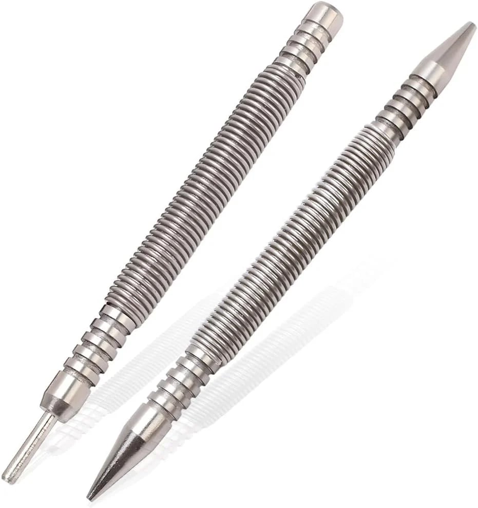 Spring Tool Nail.No more hammering, which can damage Hammerless Nail.