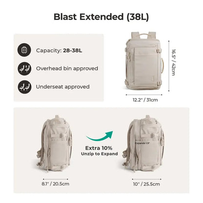 Hot Sale🔥Waterproof Carry-On Travel Backpack
