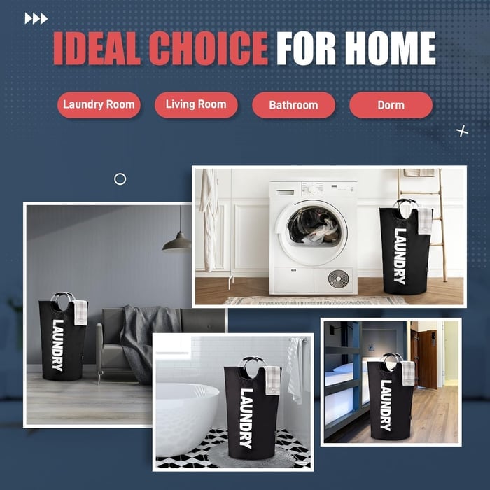 🔥Hot Sale Laundry Basket with Handle