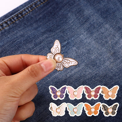 🔥8-Piece Set of Nailless Butterfly Waist Belt Buckles
