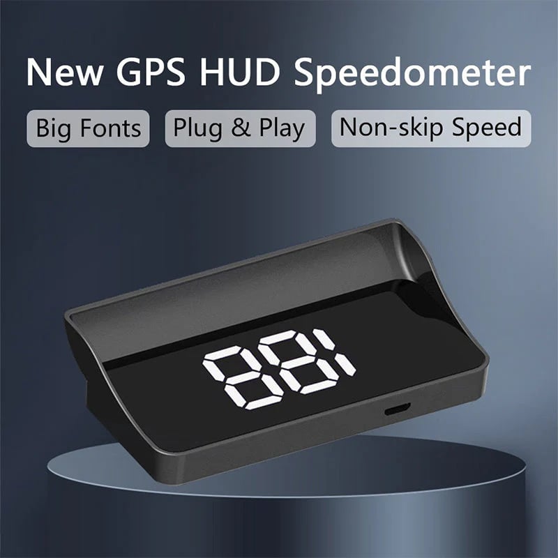 Head-Up Display Speedometer for Cars