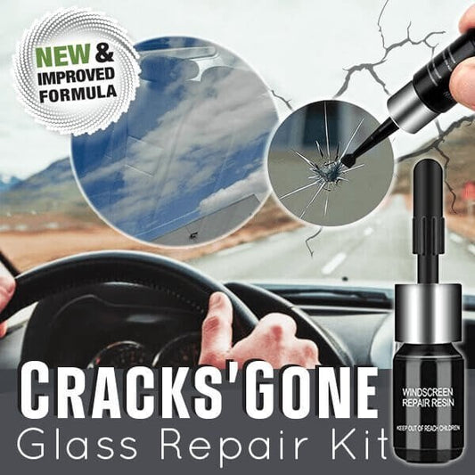 🔥OFERTA LIMITADA - COMPRA 1 Y RECIBE 1 GRATIS🔥Kit reparador de vidrios Cracks Gone