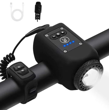 2-in-1 bicycle light and horn