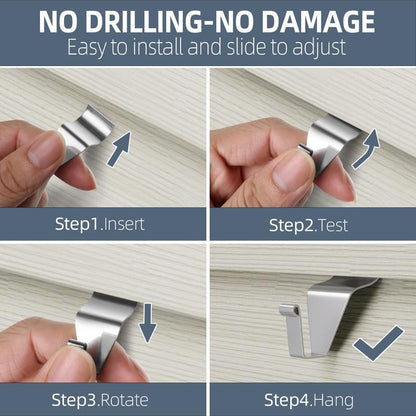 Vinyl Siding Hooks Hanger 10 Pack
