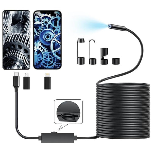 📢📢50% OFF !!⏰16.4ft HD Endoscope Camera for iPhone & Android