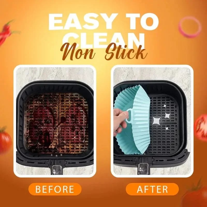 🎁Air Fryer Silicone Baking Tray🍟