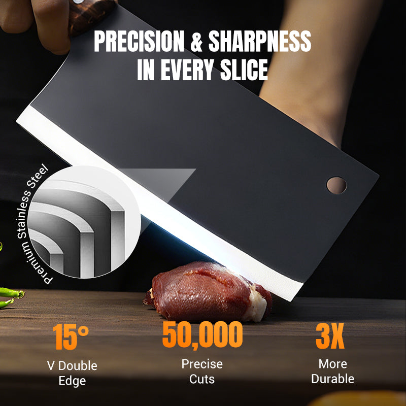 🔪 Never Chip or Stain Professional Kitchen Knives 🍽️🥗