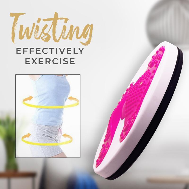 🥳 HOT SALE 2026 🥳💞 50,000+ SOLD! 👵 ✨ Waist Twist Massage & Balance Board for Exercises – Fat Burning, Slimmer Waist & Improved Blood Circulation at Home