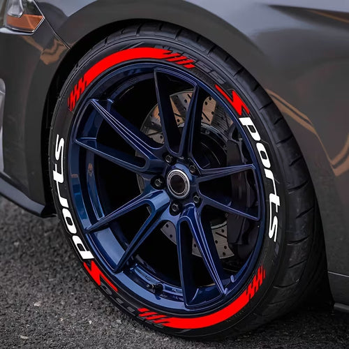 Limited Time Buy 1 Get 1 Free & 4Pcs 3D Car Tire Stickers – Waterproof Universal Wheel Decals | Motorcycle Auto Exterior Accessories