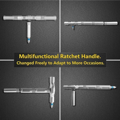 🔥LAST DAY SALE 46% OFF🔥24 in 1 DlY Screwdriver Set Magnetic Compact and Portable Ratchet Screwdriver