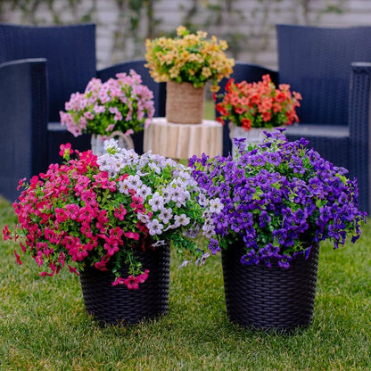🌸🌱High-Grade Material Artificial Flowers 🌸 Fill 1 POT ( 6 pieces)