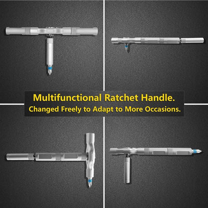 💥switchable screwdriver shape to adapt to various home repairs
