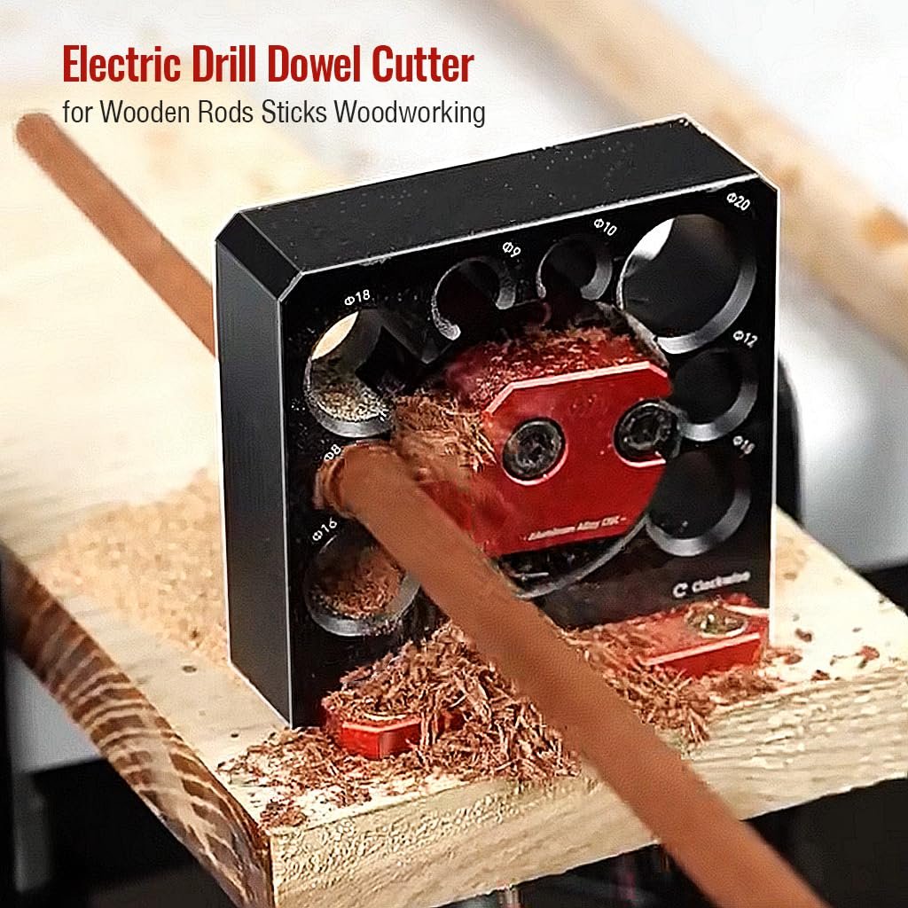 🔥Adjustable Electric Drill Dowel Cutter
