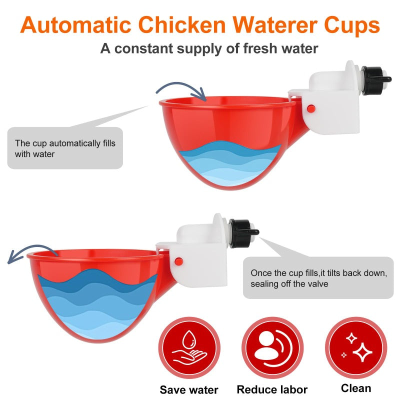 Self-Refilling Coop Waterer