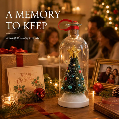 🎁🔥Mr. Christmas Christmas Tree Message In A Bottle🎁