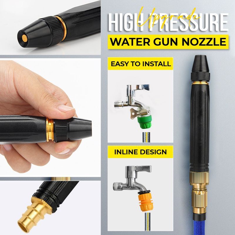 🚀High-pressure spray nozzle – Clean at home and save big! 🔥💦